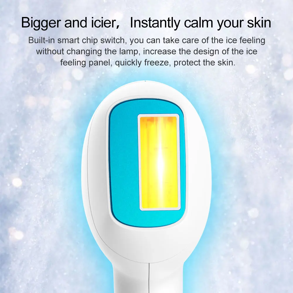 Ice feeling ipl epilator