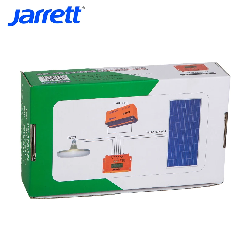 Jarrett Powmr 60A Solar Charge Controller PWM Charge Battery Solar JAR-PA-60A 12V/24V Auto