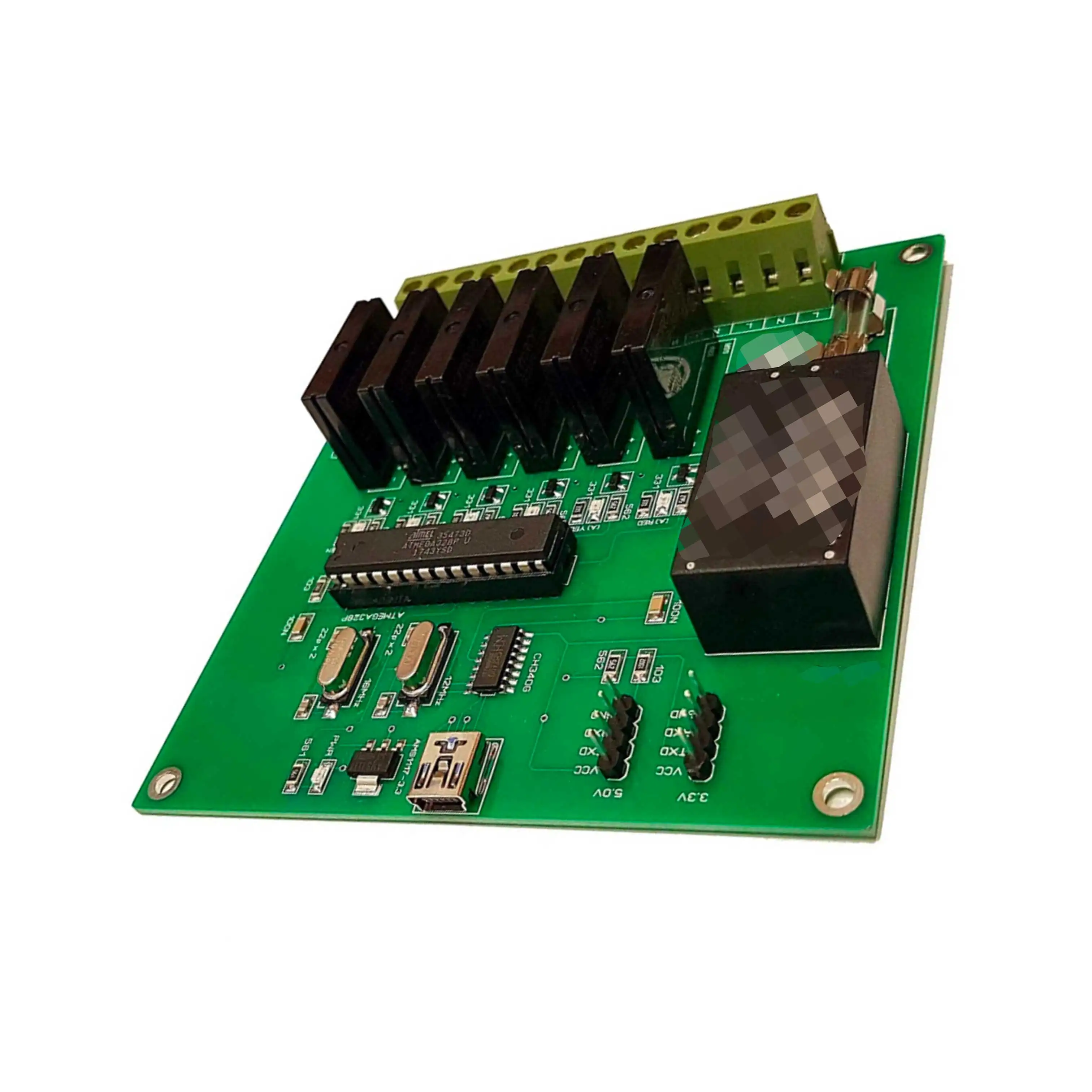 Electrode detection system pcb electronic circuit board with pcba assembly service