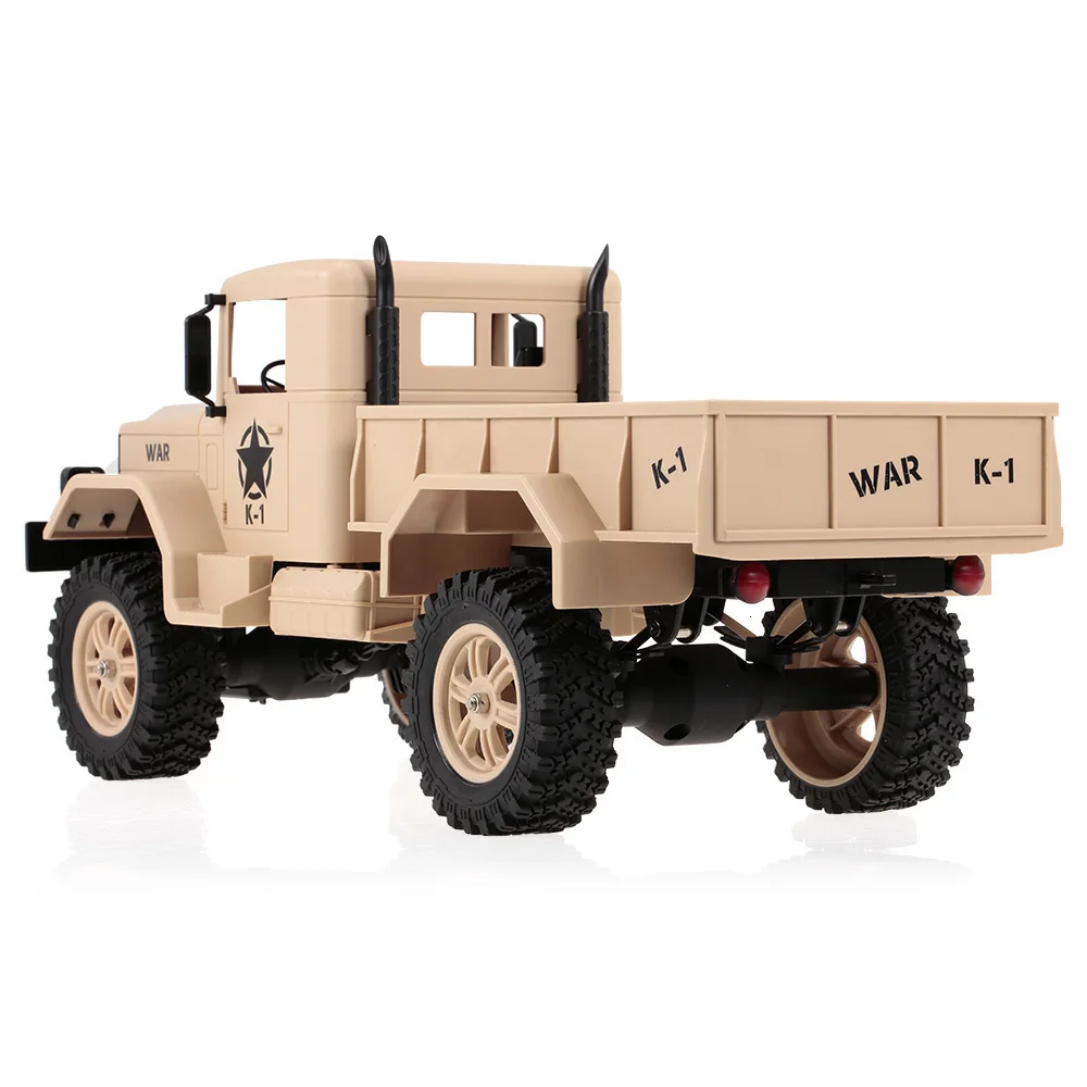 Wltoys 124302 1/12 Rc Car 2.4Ghz Electric Four-Wheel Drive Military Truck Full Scale Military Off-Road Rc Car Toys