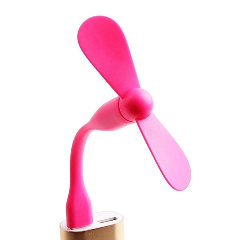 Quality Assurance Mini Portable USB Mobile Phone Fan Flexible Pocket USB Fans Portable Handheld Fan