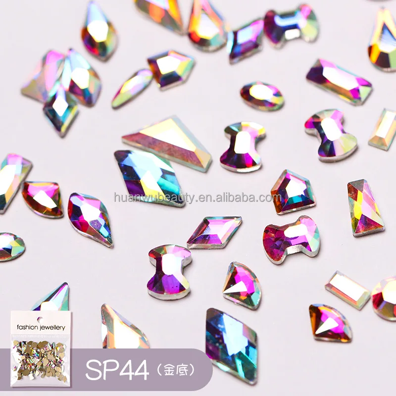 Маникюрные украшения с плоской задней стороной Аврора, подвески, бриллианты, Стразы для ногтей, хрустальные аксессуары для дизайна ногтей