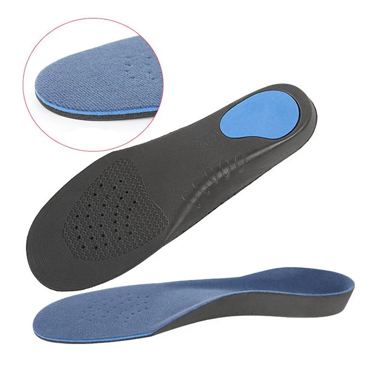 
unisex high elastic shock absorbed adult flat foot arch support orthotics orthopedic insoles 
