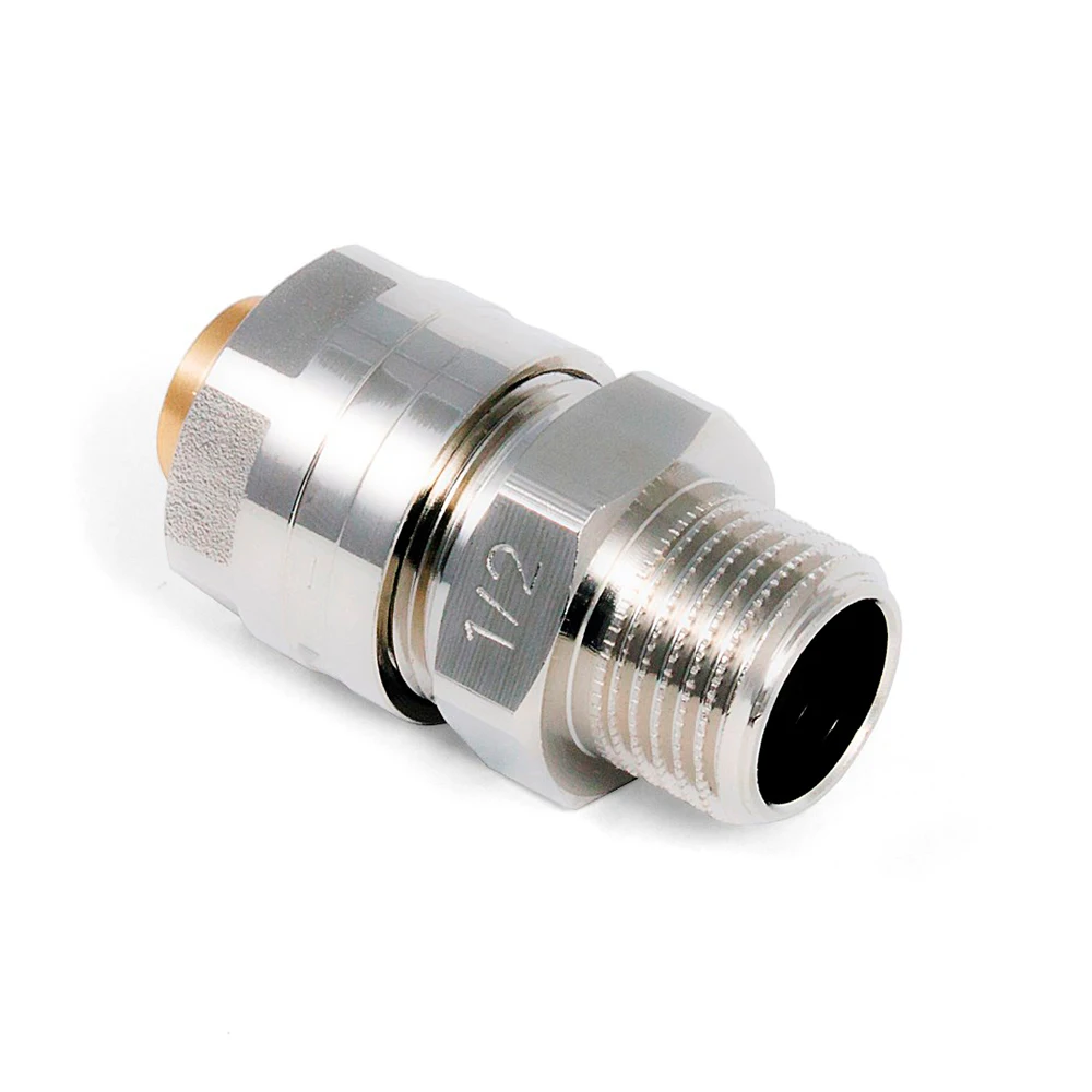 Nickel Plated Plumbing Brass Compression Fitting for Hdpe Pipe Brass Pipe Fitting