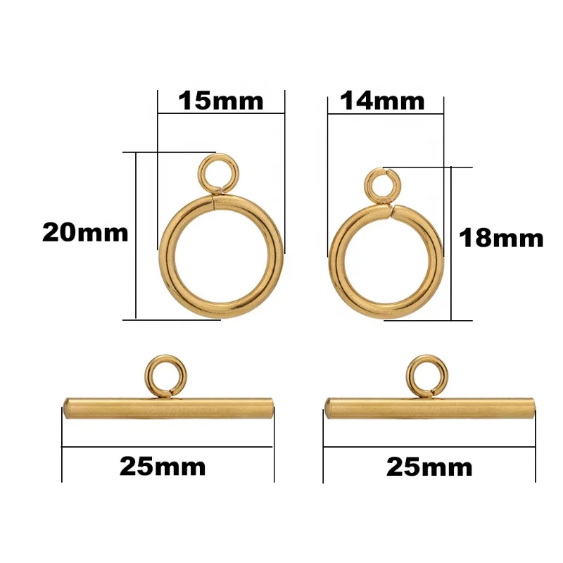 Necklaces Connectors Bracelets Hook Crafts Accessories Stainless Steel OT Clasp Jewelry Making Accessories