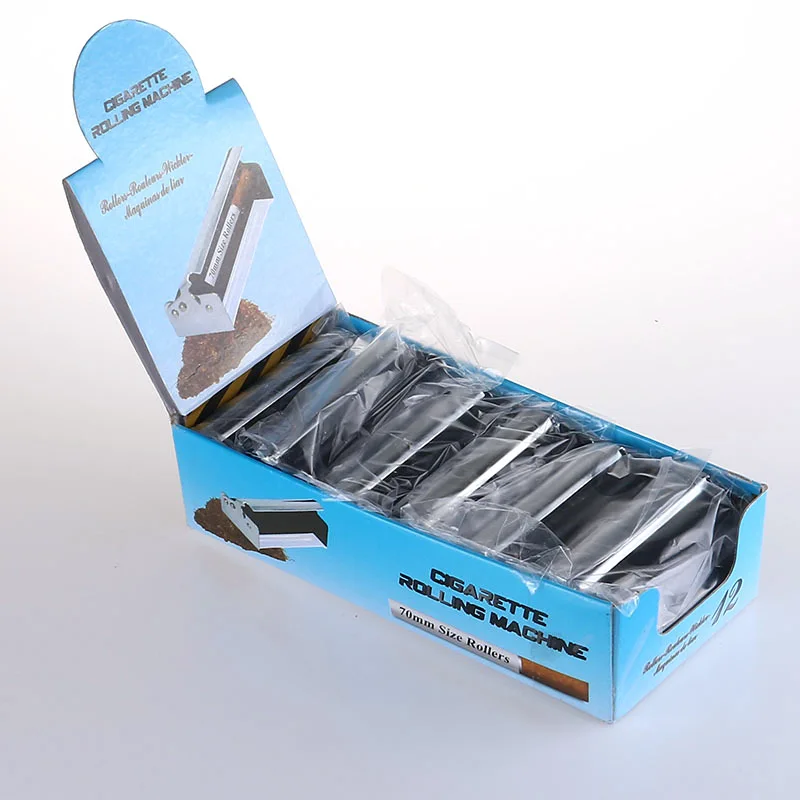 Factory Direct Sale 70mm Manual Density Tube Filling Machine for Smoking Lightweight Portable Plastic Cigarette Rolling Machine