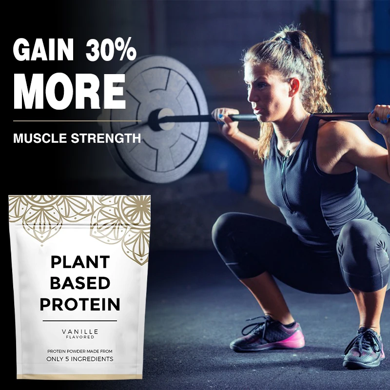 Energy 100% sports nutrition protein bodybuilding supplement plant based Protein Powder