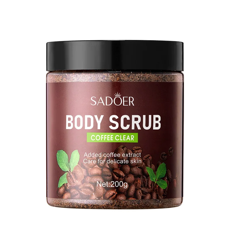 wholesale private label Arabica Coffee Body Scrub Moisturizing &Exfoliating Body Face Hand Scrub Fights Stretch Marks whitening