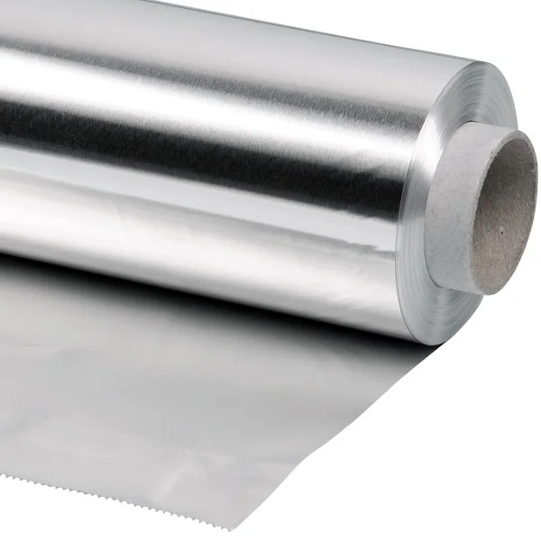 Aluminum Foil in 7 Micron Thickness Aluminum Foil Roll Laminated Aluminum Foil Film for Insulation Facing