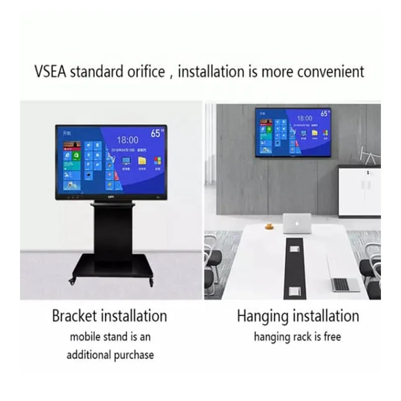 LOFIT 55 65 75 inch electronic smart digital board interactive whiteboard for school classroom kids education