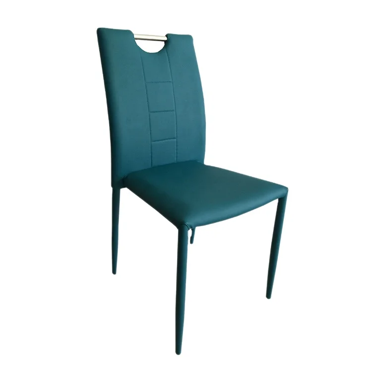 Free Sample Modern Morgan Red Si Stackable European Patchwork Merdern Dinning Room Green Fabric Dining Chair With Fabric Surface