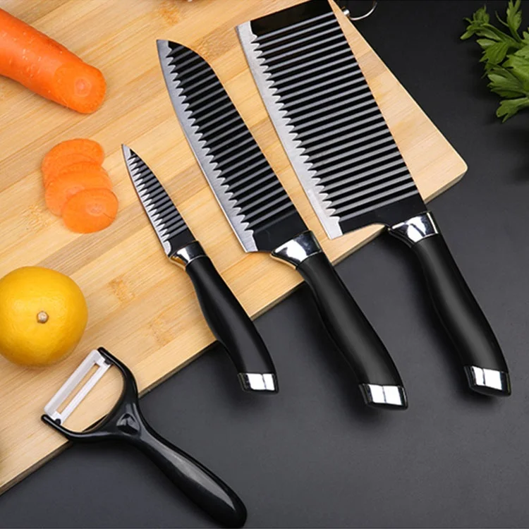  Amazon выбор 4 шт сделанных из нержавеющей стали набор кухонных ножей шеф-повара нож для нарезки Разделки мяса Фруктовый керамический очистки фруктов и