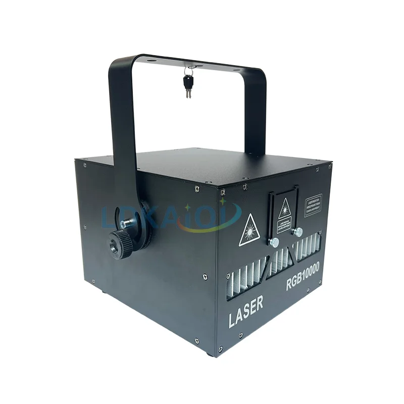 10watt RGB full color dj animation laser lights DMX512 ILDA