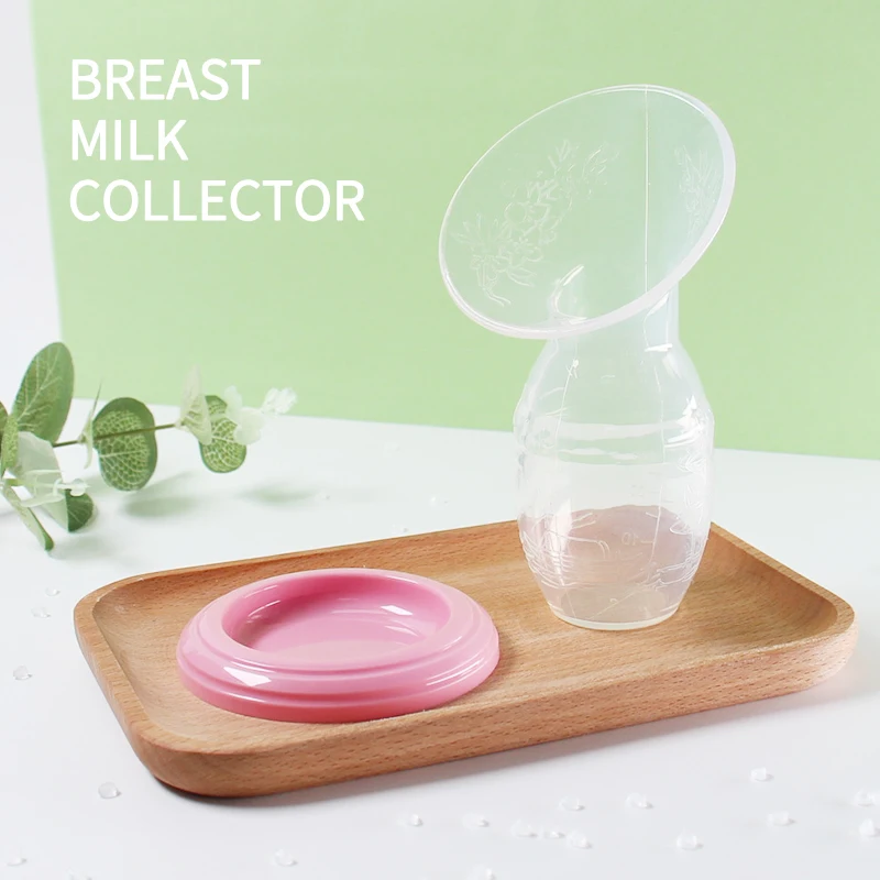 BPA free hot sale OEM/ODM silicone breast milk collector manual breast pump