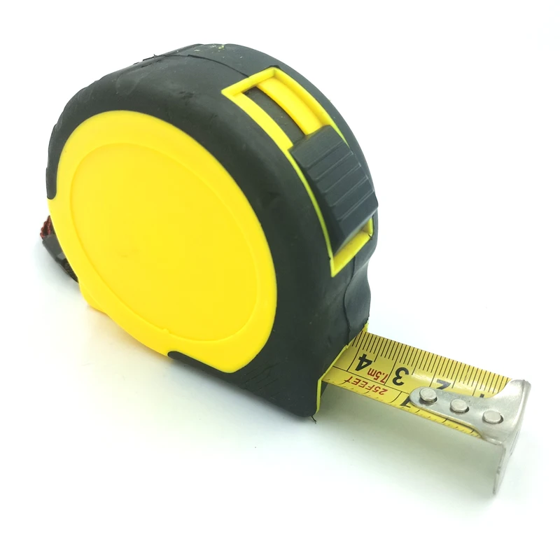 
Industrial black yellow color snail water proof measuring tape 