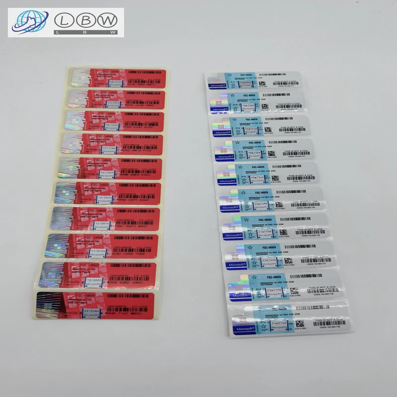 Оптовая продажа для Ms win 10 Professional Key Win Pro 10 64/32Bit COA sticker оригинальный window 10 pro