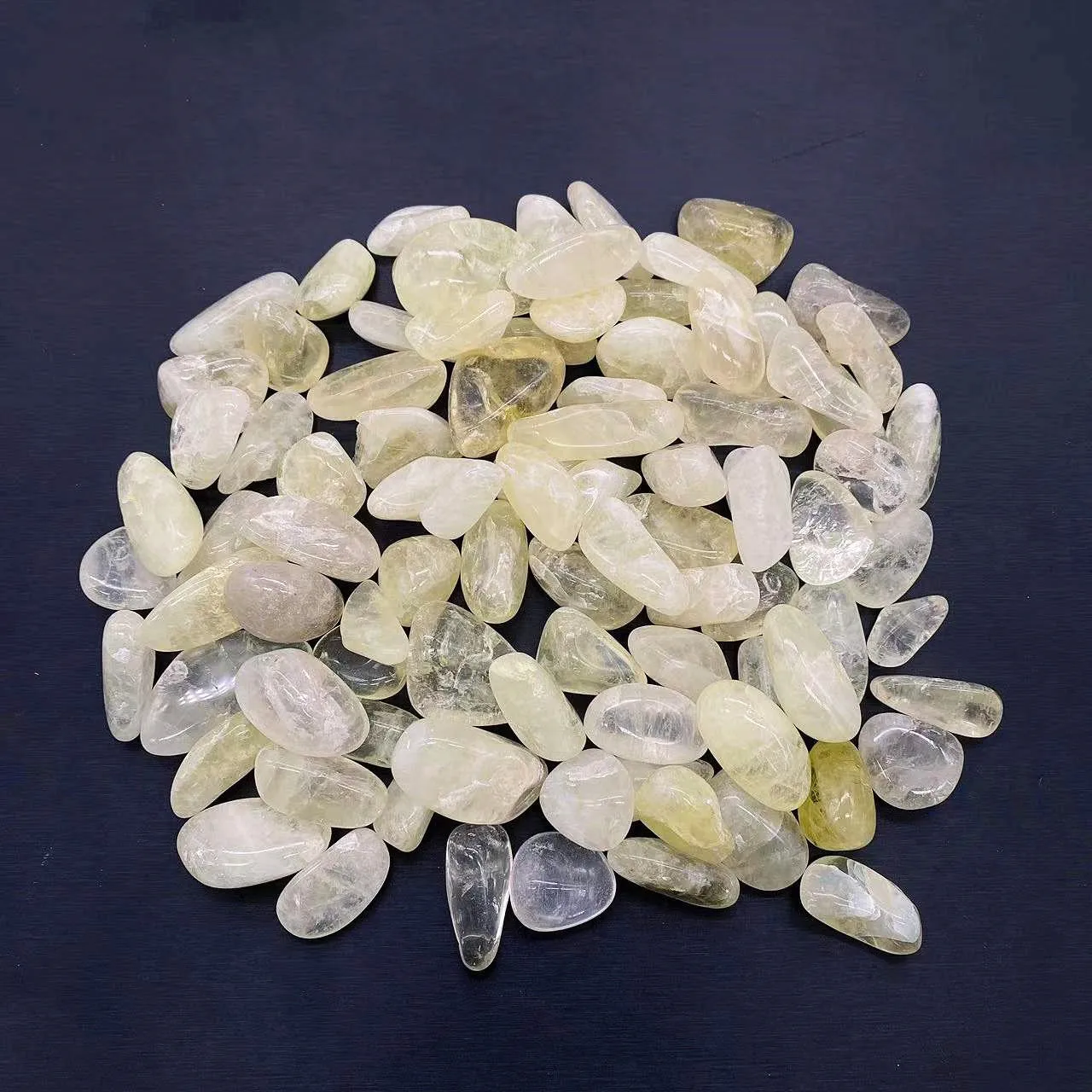 Natural Energy Yellow Crystal Healing Stone Gravel Citrine Tumbled Stone for Decorate
