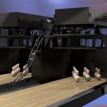 Premium Duckpin Bowling Equipment Social Bowling Alley Equipment with Fast ROI