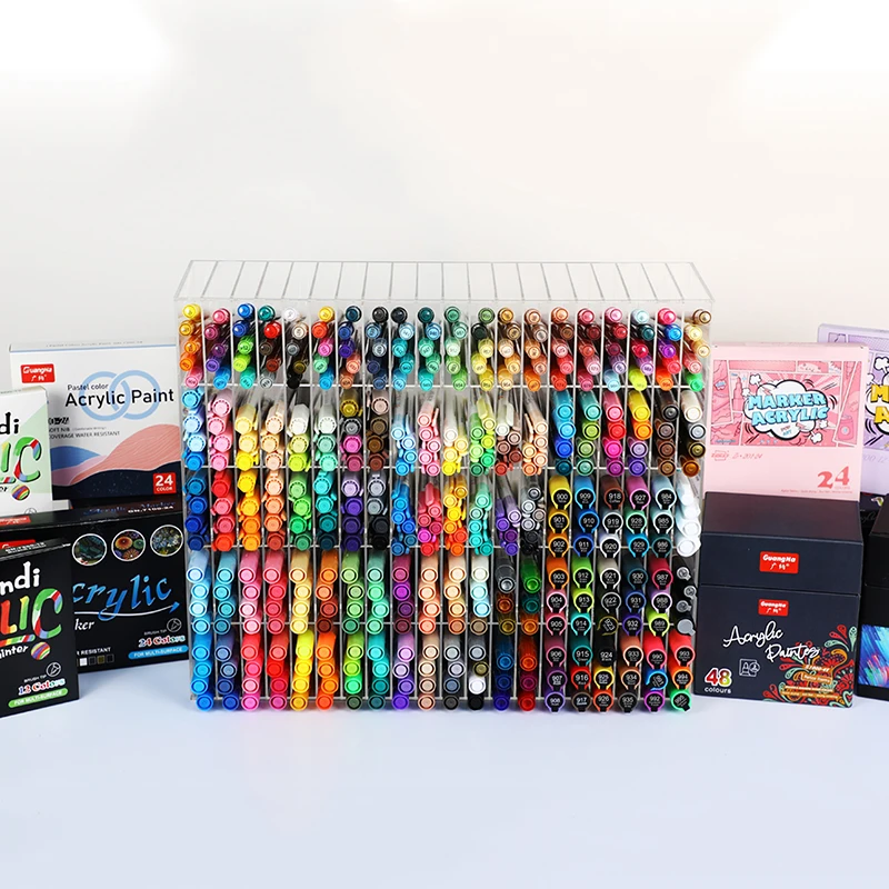 Stone Wood Paper Glass Ceramic Graffiti Pen Acrylic Paint Marker Painting Marker Pen For Laminated Paper