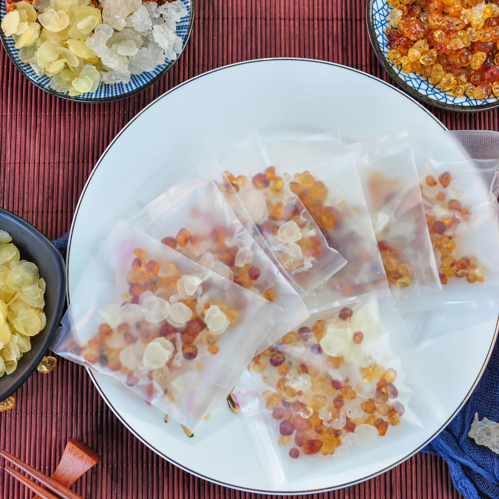 GEKO Food Top Products Bulk China Peach Gum For Snacks