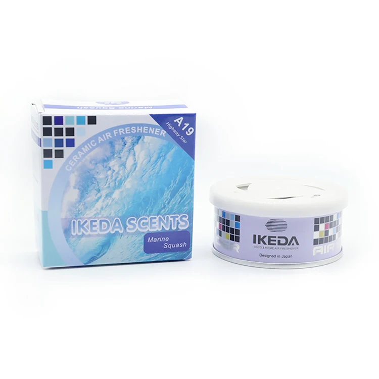 IKEDA solid car perfume air freshener squash eikosha air spencer (1600054311075)
