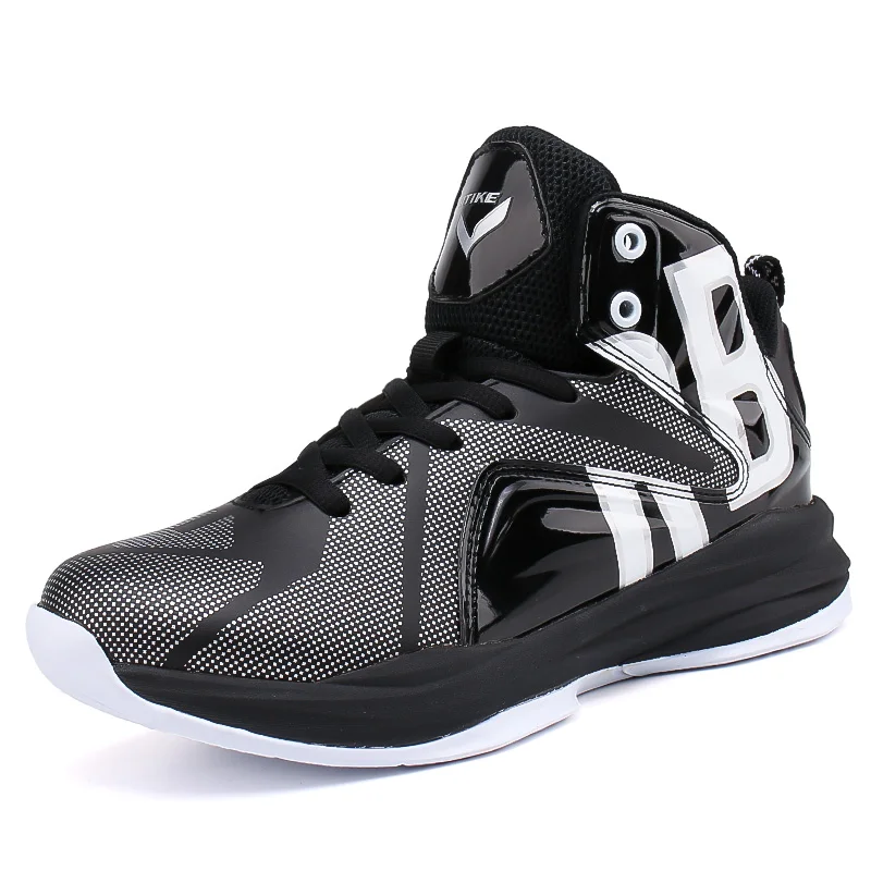 
High quality new styles children boys outdoor oem basketball sports shoes 