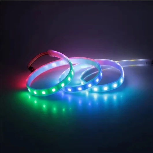 Dream Rgbic Flexible Neon Lights 24v Pixels Led Strip Running Color Led Neon Silicone Led Strip Diffuser 60led