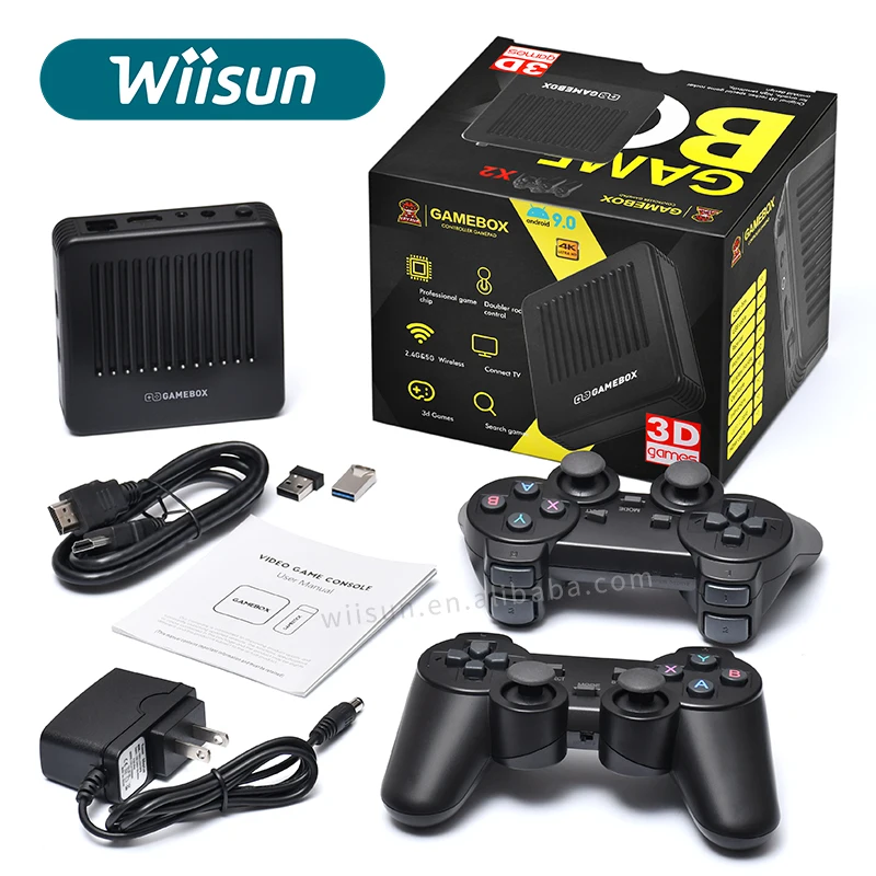 G11 Game Box Ye 4K HD Output 30000 games 64GB/128GB Classic Retro Gaming Console Video Game Console For PS1/N64