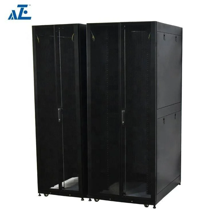 Data Center Usage 42U Standard Server Rack Enclosure Cabinet 600mm Wide X 800mm Deep With Doors and Side Panels