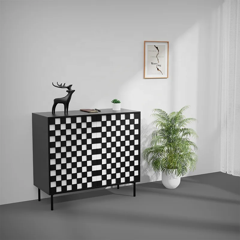 Новый дизайн, современная мебель, скандинавский деревянный шкаф для хранения, угловой шкаф для гостиной