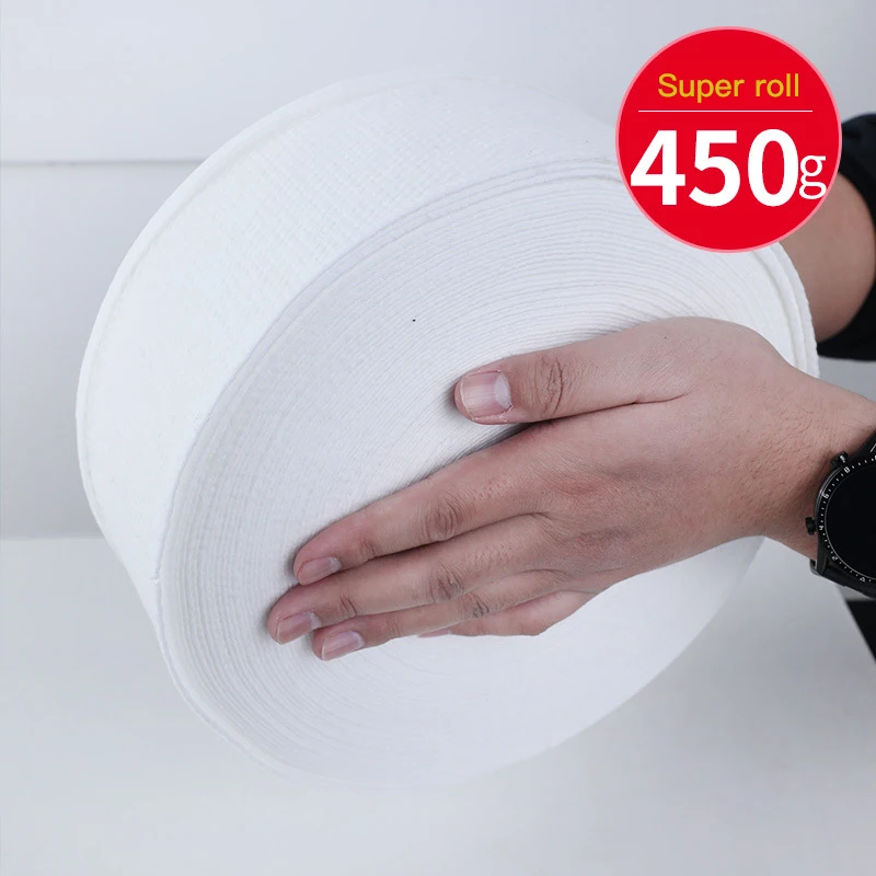 Biodegradable Cleaning Non-Woven Microfiber Pure Cotton Guest Makeup Facial Towel Disposable Face Towel For Beauty Salon