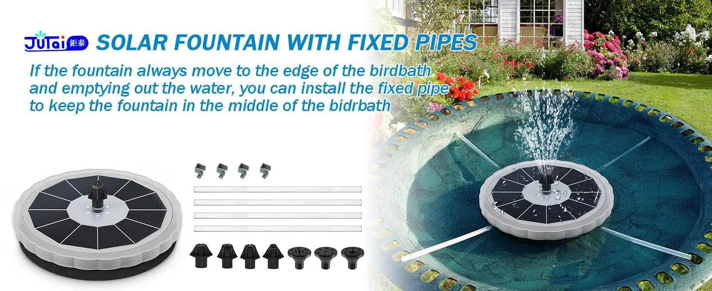 Water Features Gardens Waterfall Fountain Water Garden Light Garden Decor Solar Fountain