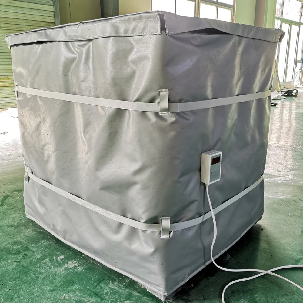PVC Flexible Heating Jacket Heating Blanket for 1000L IBC Tank