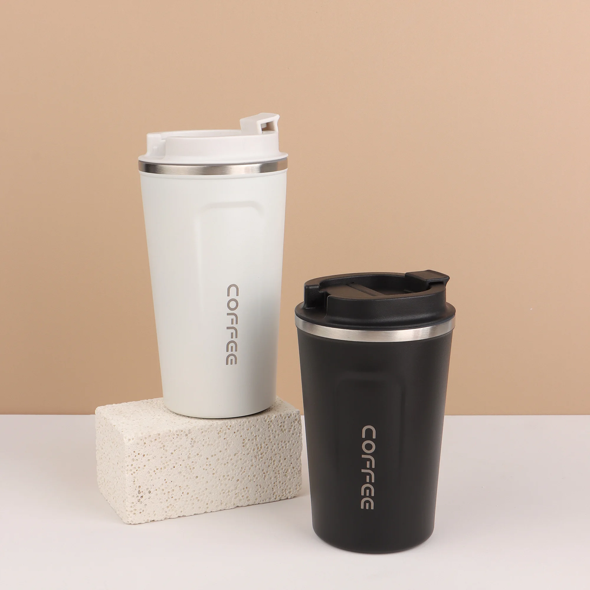 Best Sale 380ml 510ml Eco-friendly Vacuum Insulated Reusable Tumbler Double Wall Stainless Steel Travel Coffee Mug