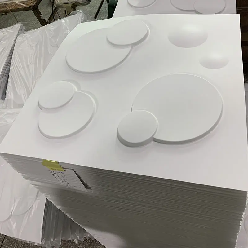 Interior Decoration Wall panel Kitchen living room balcony panel 3d pvc material wall panel 3d