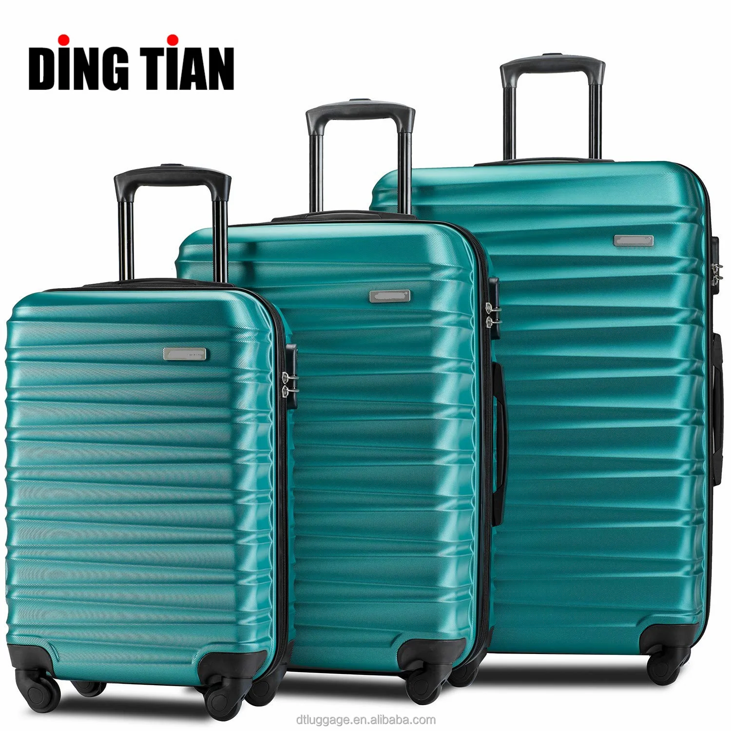 Valiz Custom ABS Trolley Suitcase Luggage Set 3 PCS Hard Case with Spinner Caster Factory Direct Cheap Maletas De Viaje
