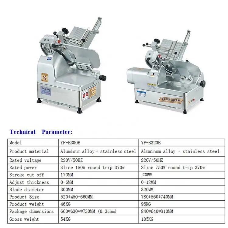 Commercial Bacon Slicer Meat Cutter Beef Cutting Wholesale Price Automatic Frozen Meat Slicing Machine