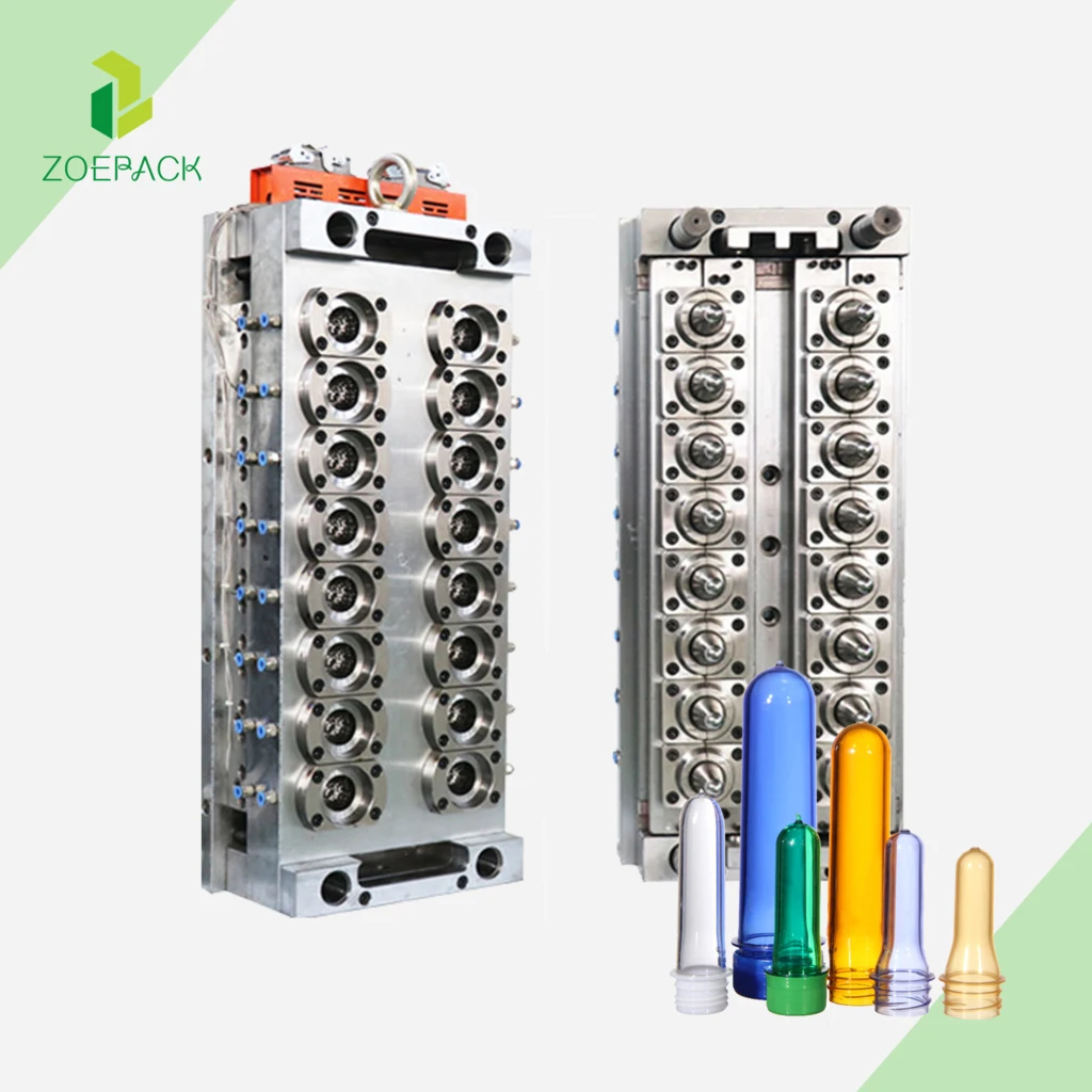 5 Gallon 1810 1881 PCO Water Bottle 8 Cavity Pet Preform High Precision Mould Maker
