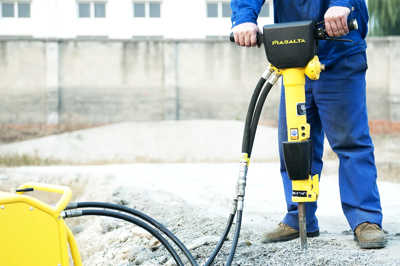 Hydraulic Breaker OEM Custom Factory Masalta High Quality Rock Breaker Hammer MAV25/20 Anti-vib Handle