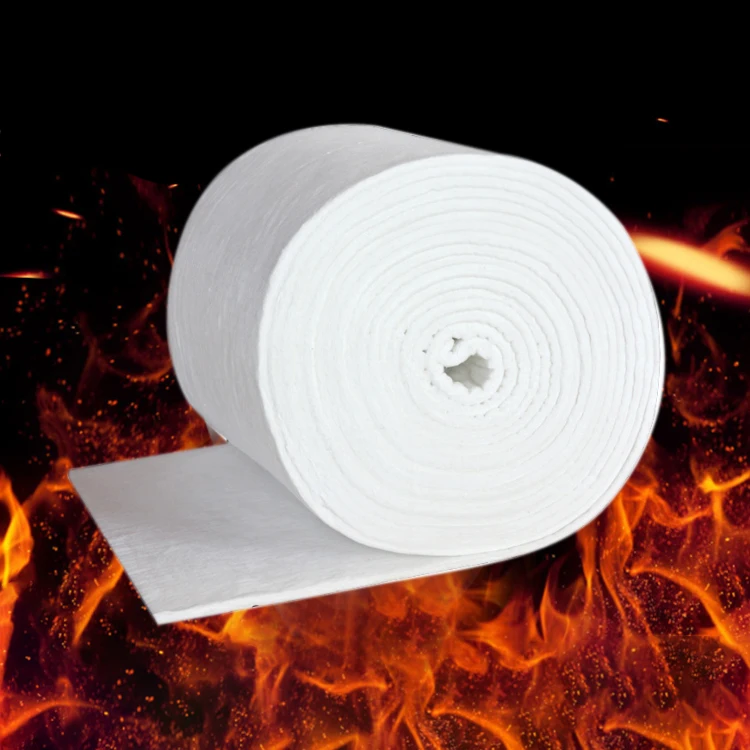 1260c Std Aluminum Silicate Ceramic Fiber Blanket For Industrial Heating Furnace