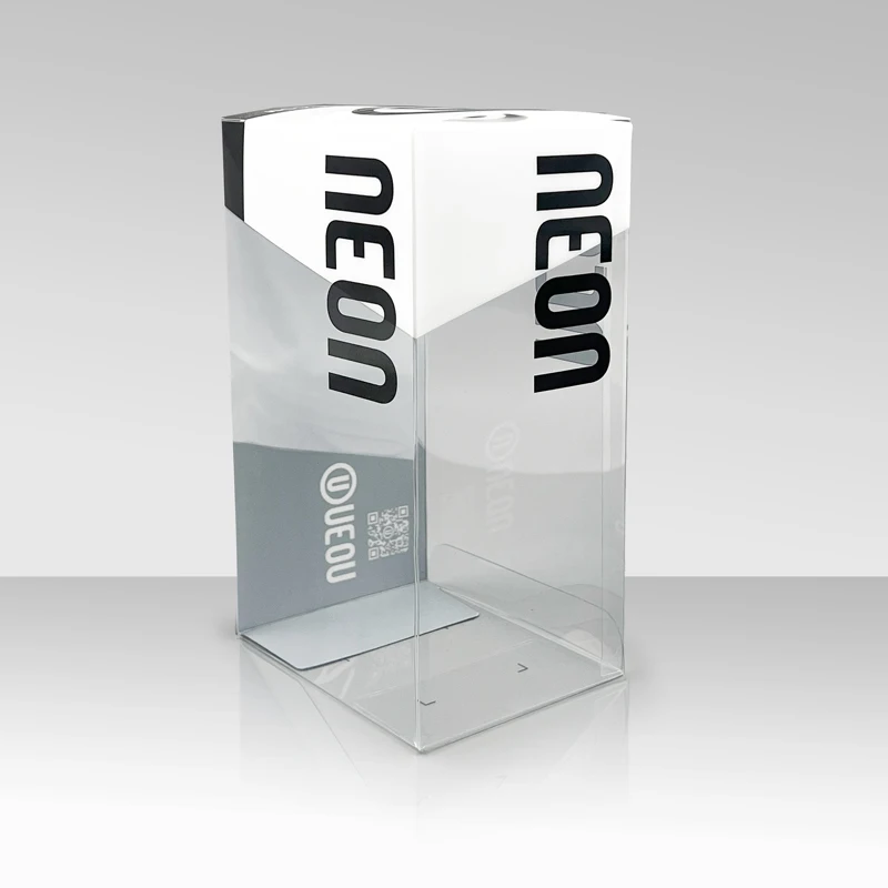 Kailiou Wholesale Customized Acetate Plastic Packaging Clear PVC Box OEM Transparent Folding packing box
