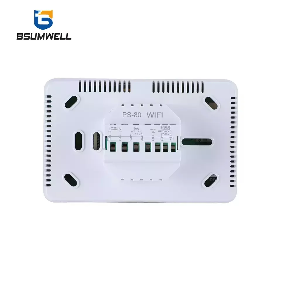 Temperature Controller LCD Screen Humidistat Gas Boiler Touch Screen Electric Thermostat Floor Heating