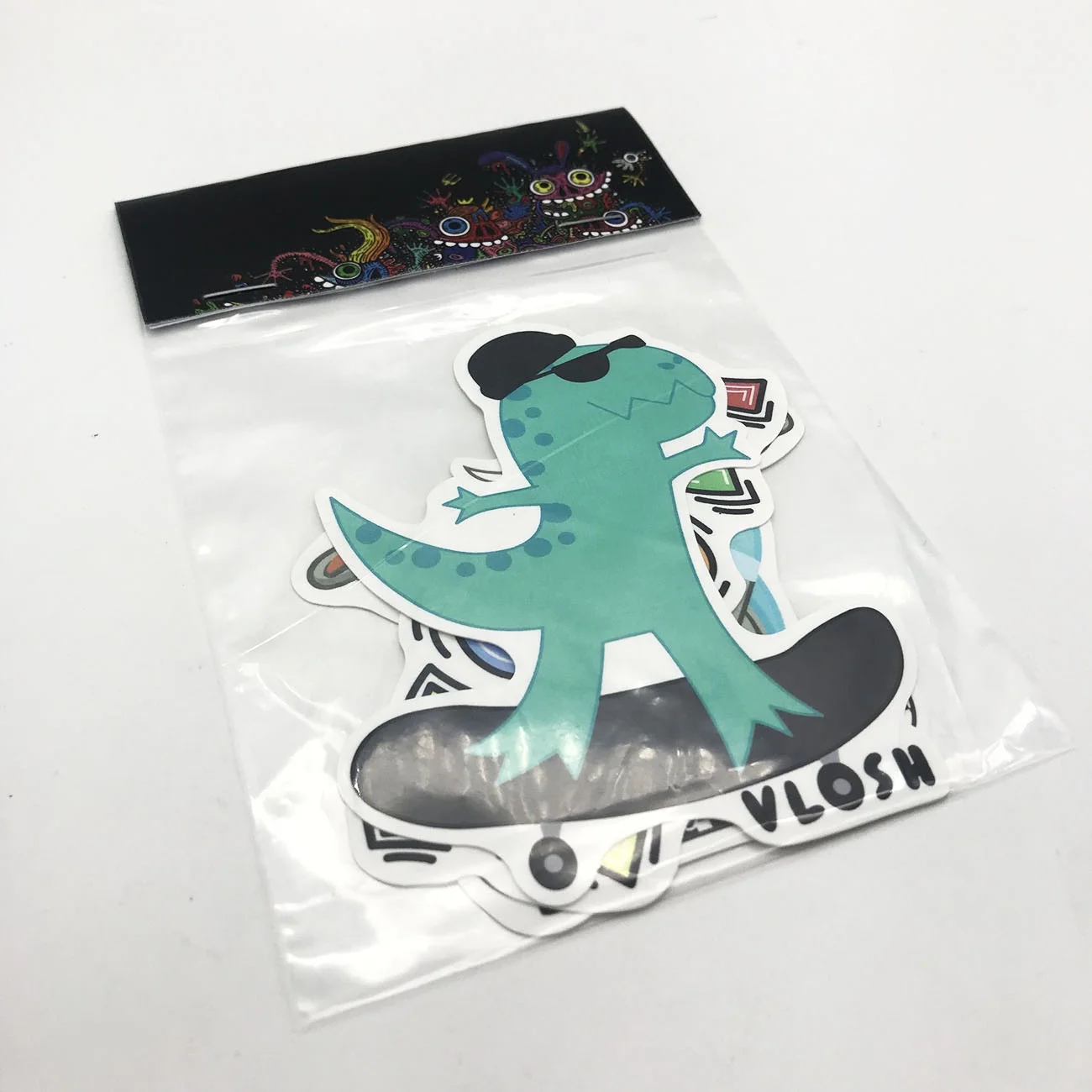 Custom Printed Irregular Die Cut Cute Cartoon Sticker Pack