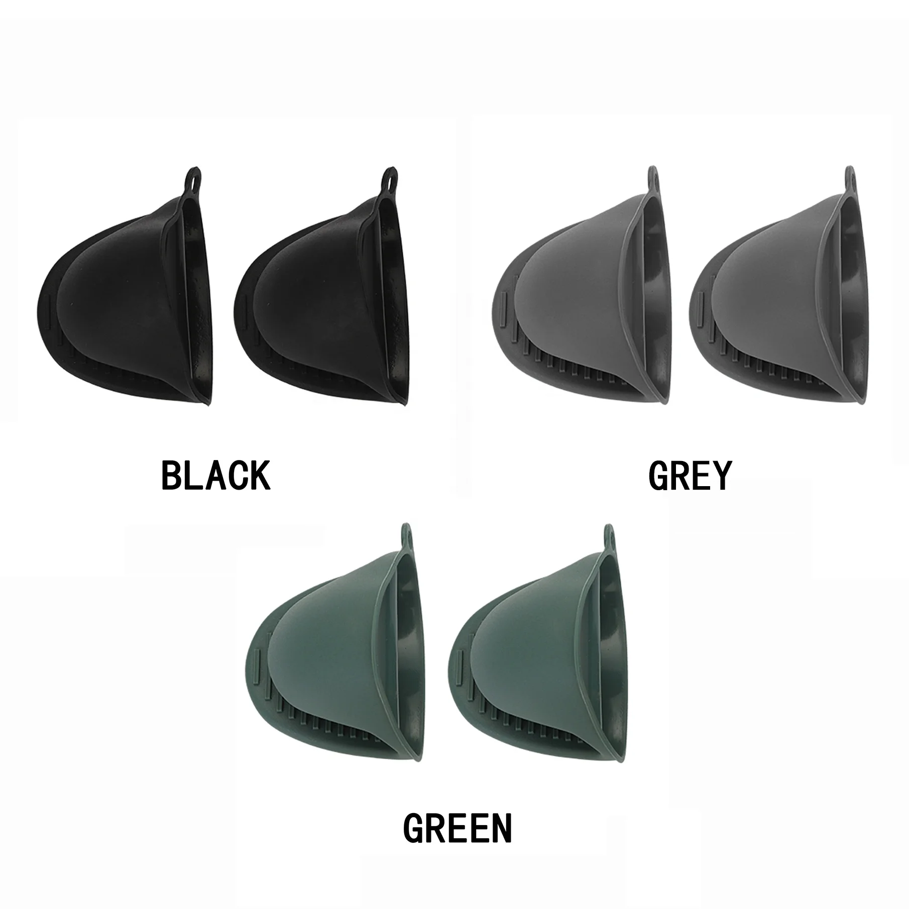 Kitchen Silicone Hand Clip  Anti-slip Insulation Hand Clip For Hot Pads Oevn/Grilling