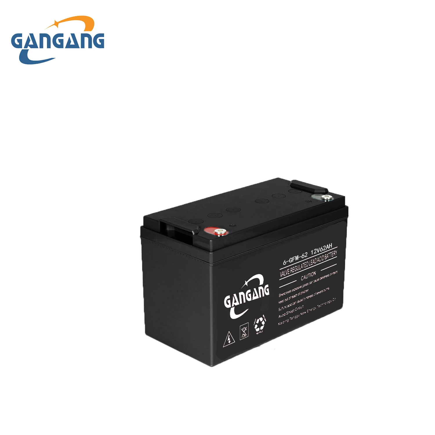 Rechargeable and Maintenance free 12V 62Ah AGM Lead-Acid UPS Battery