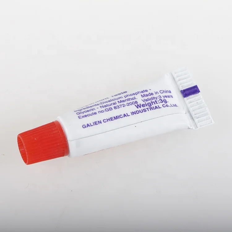 Size Disposable Airline Mini Hotel Toothpaste Customized Cheap Bulk Travel White for Hotel 5000pcs Adult