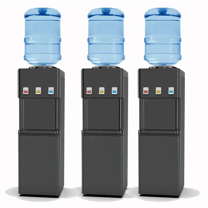Wholesale Compressor Cooling Water Dispenser Water Fountain Hot Warm Cold 3 Taps