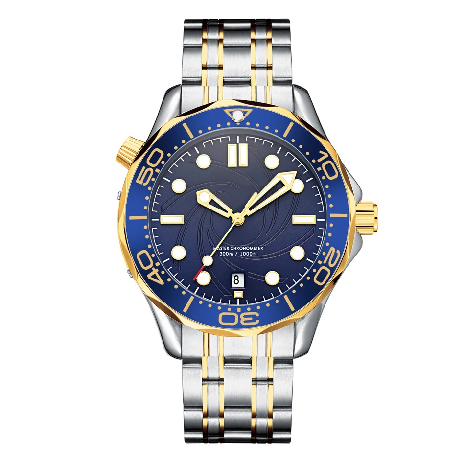 Custom Brand Stainless Steel Luxury Wrist Automatic Movement Mechanical Watch for Men Wholesale Online Shopping Watch
