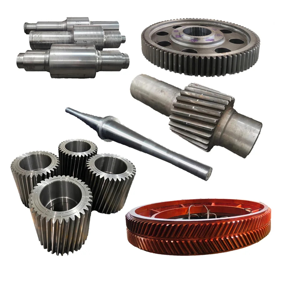 Customized Heavy Industry Parts Hot Forging Alloy Steel Turning Gear Ring