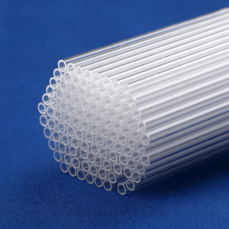 100mm diameter quartz glass tube high temperature quartz tube capillary fused quartz tube